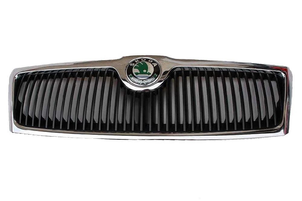 Radiator Grille Without Emblem; Front