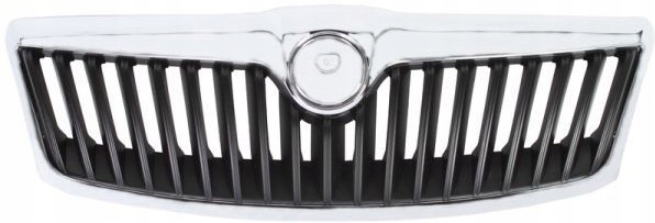 Radiator Grille With Emblem; With Chromed Trim Strip; Front