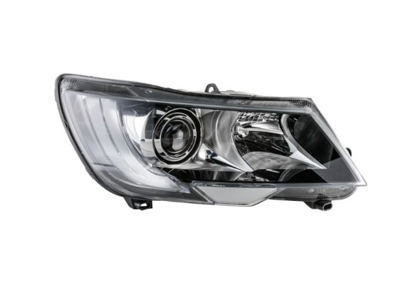 SKODA Halogen Headlights;Left;Lhd