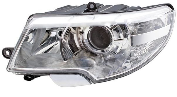 SKODA Headlight; Left; Halogen