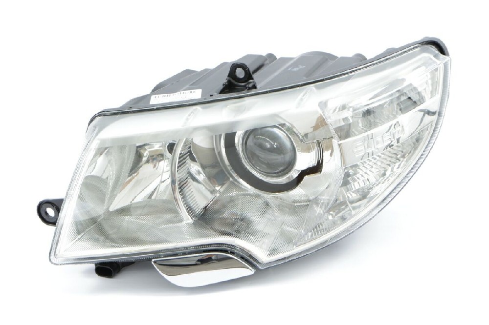 SKODA Headlight; Right; Xenon