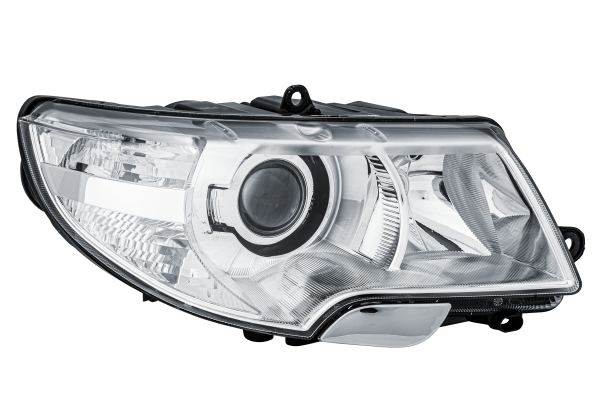 SKODA Headlight; Right; Xenon