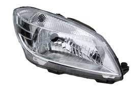 SKODA Headlight; Right;Without Lens