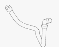 HVAC Heater Hose (C63 AMG E63 AMG)