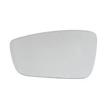 SKODA Mirror Glass; Left; Aluminum