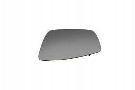 SKODA Mirror Glass (Aspherical-Wide Angle) Heated With Carrier Plate; Left